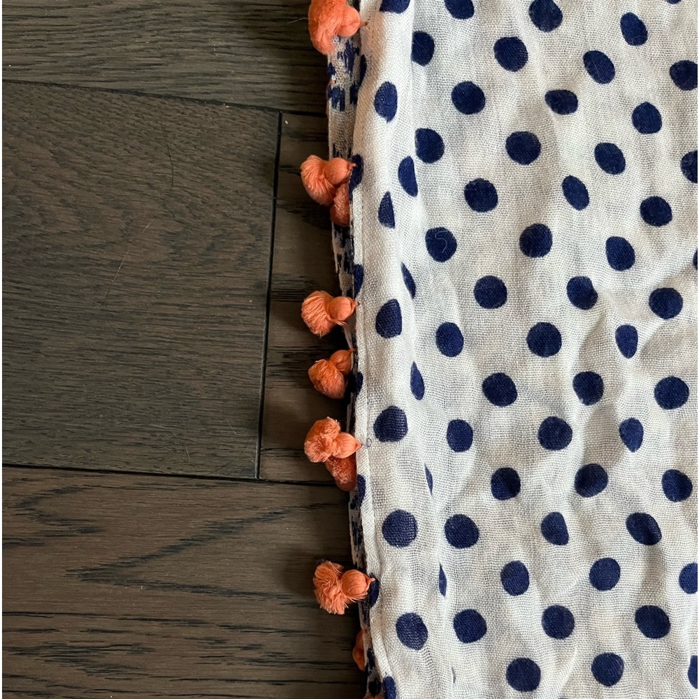 Anthropologie Reversible Infinity Scarf w/tassels by Citrus
